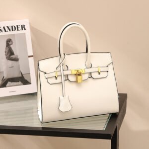 Large capacity women's handbag LE8064 - White
