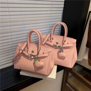 Large capacity women's handbag KLY99101 - Pink, Big Size