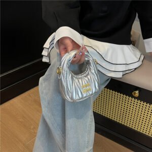 Little lady shoulder bag crossbody bag KLY9016 - Silver