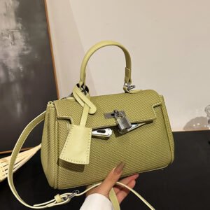Factory Direct Wholesale Bolsos De Mujer Luxury Shoulder Bag Pu Leather Purses and Handbags 8826 - Green