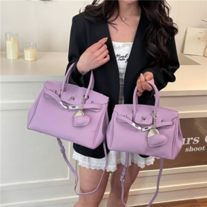 Large capacity women's handbag KLY99101 - purple, Small Size