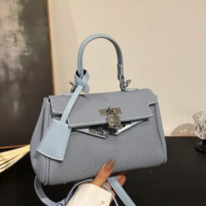 Factory Direct Wholesale Bolsos De Mujer Luxury Shoulder Bag Pu Leather Purses and Handbags 8826 - Deep Blue