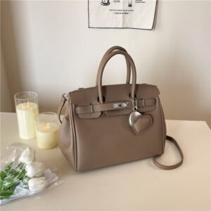 Large capacity women's handbag KLY99101 - light grey, Small Size