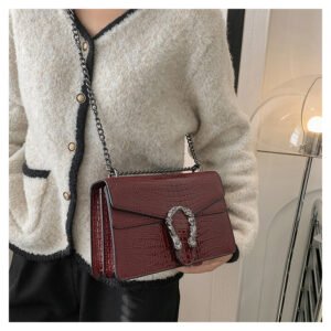 New chain women's shoulder bag YPKK815 - Red