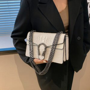 New chain women's shoulder bag YPKK818 - White