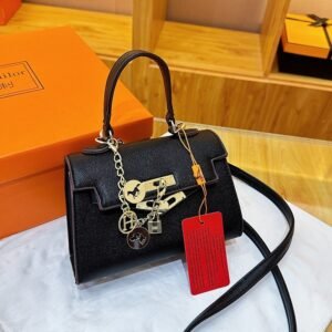 Hot Sales Sac a Main Purses and Handbags Handbag PU Leather Crossbody Bags for Women8815 - Black