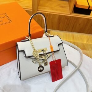 Hot Sales Sac a Main Purses and Handbags Handbag PU Leather Crossbody Bags for Women8815 - White