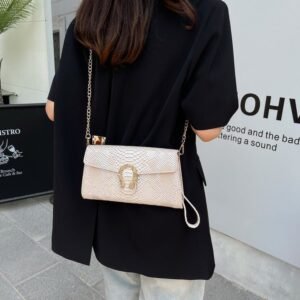 New chain women's shoulder bag YPKK9013 - White