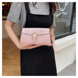 New chain women's shoulder bag YPKK9013 - Pink