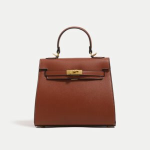 Large capacity women's handbag LE8603 - Brown