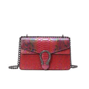 New chain women's shoulder bag YPKK9016 - Red