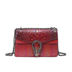 New chain women's shoulder bag YPKK9015 - Red