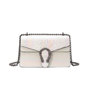 New chain women's shoulder bag YPKK9015 - White