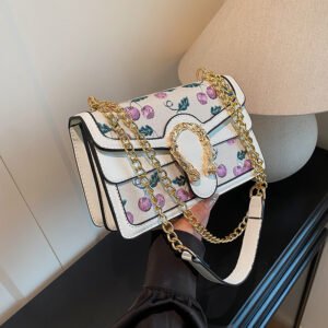 New chain women's shoulder bag FGZ5596 - White